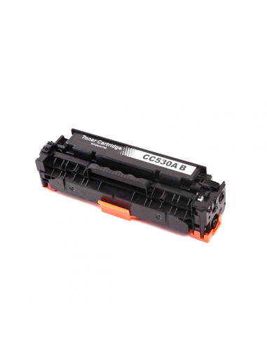 Toner compatibile HP CC530A - CE410X - CF380X Canon CRG718 - BK