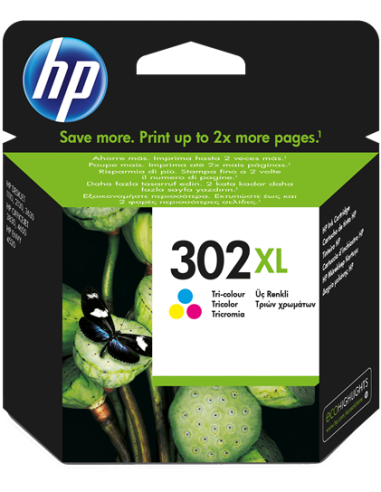 Cartuccia Originale HP 302 XL | 330PG (CMY) | F6U67AE