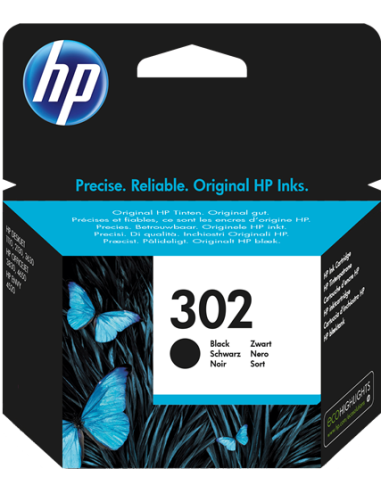 Cartuccia Originale HP 302 | 190PG (BK) | F6U66AE HP