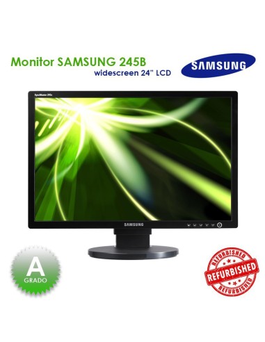 Monitor SAMSUNG SYNCMASTER 245B 24'' LCD 1920 x 1200 Ricondizionato GRADO A SAMSUNG