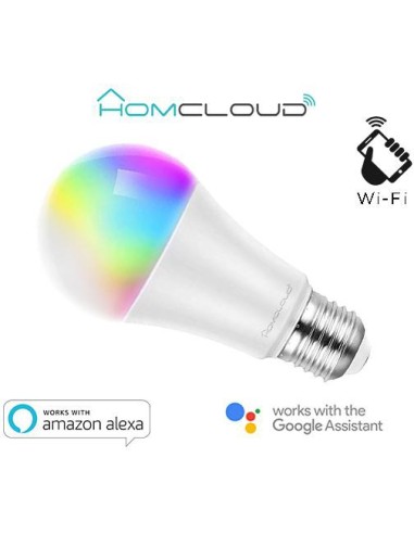 Lampadina Wi-FI RGB + Bianco CCT E27 dimmerabile