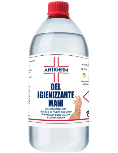 GEL Antigerm 1 LITRO igienizzante a base alcolica 65%