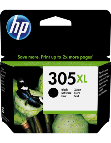 Cartuccia Originale HP 305 XL | 240PG (BK) | 3YM62AE