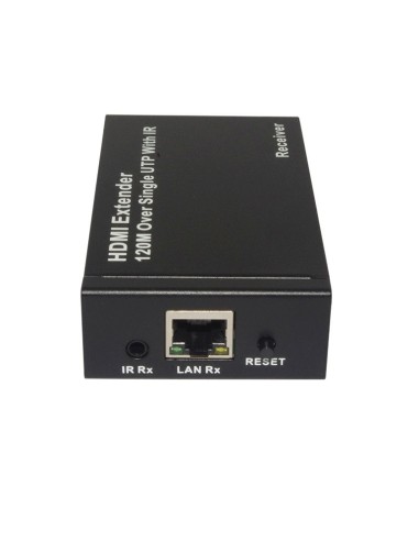 RX Extender HDMI over TCP/IP, abbinato a PET120R, 120MT