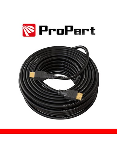 Cavo HDMI 2.0 High Speed con Ethernet 20m SP-SP NERO PROPART