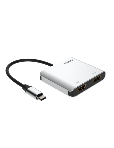 Adattatore da USB-C a 2xHDMI, 4K60Hz, HDR + USB3.0-3.1-3.