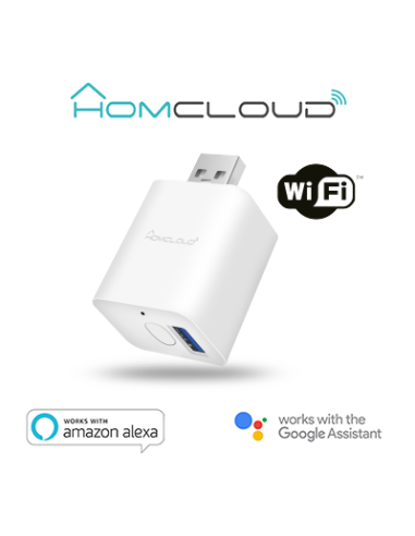 Presa USB Smart Wi-Fi HOMCLOUD