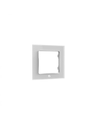 Shelly Wall Frame 1 - Placca interruttore da parete bianca