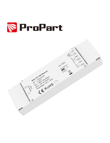 Dimmer DALI 1CH*10A, 0/1-10V 100-240VAC