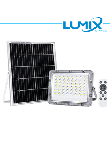 PROIETTORE SOLARE LED 200W + Crepuscolare LUMIX SPACE