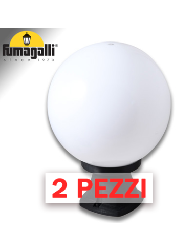 2x pezzi di DISMA/G250 NERO OPALE E27