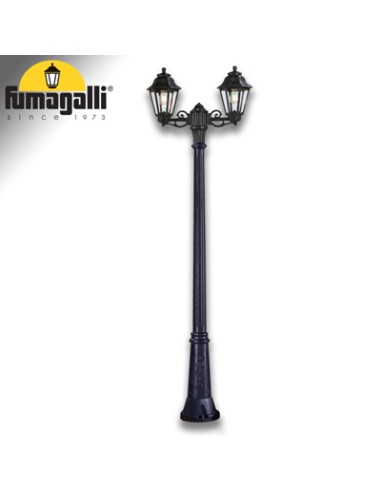 GIGI BISSO/ANNA 2L NERO TRASP E27 LED FILAMENTO 6,5W 2,7K 