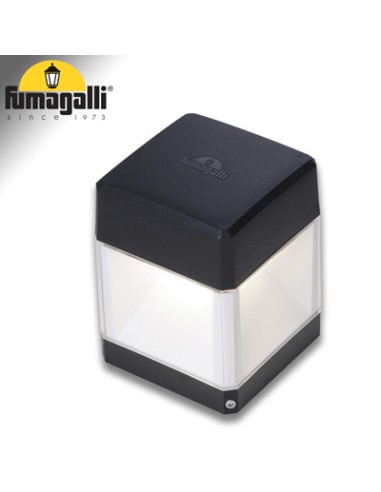 ELISA WALL NERO TRASP LED GX53 10W CCT 3WHITE