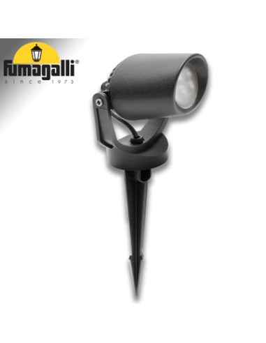 MINITOMMY EL SPIKE NERO SATIN LED GU10 6W CCT 3WHITE FUMAGALLI