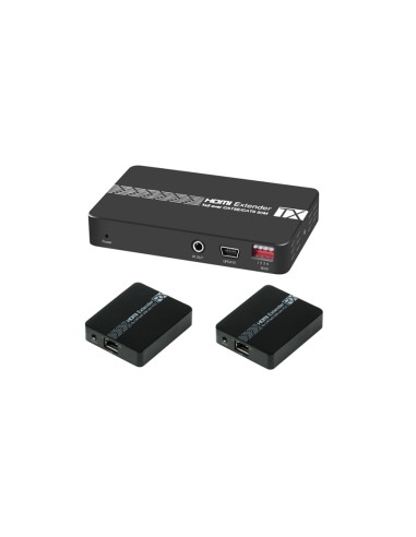 Splitter HDMI 1x2 con 2 Extender HDMI 3D 1080p@60Hz 