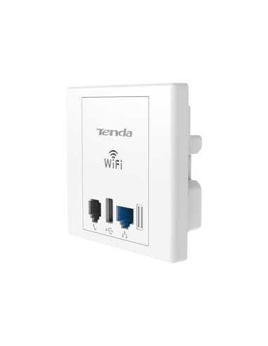 Wireless N300 Wall Plate Access Point con porta USB