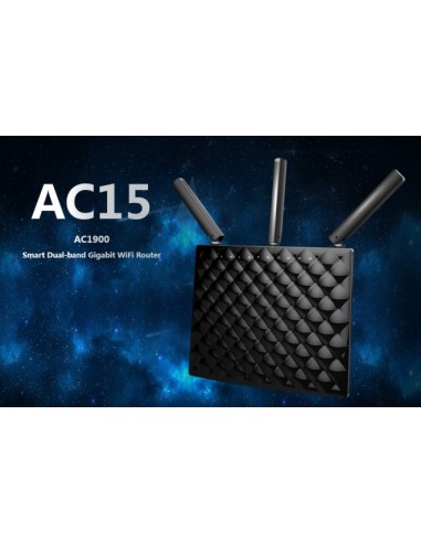 Router Wireless 1900Mbps Dual Band Gigabit USB3.0, AC15 