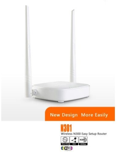 Router wireless Easy setup 300Mbps Tenda N301 TENDA