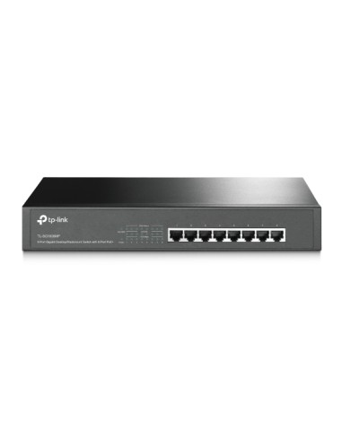 Switch desktop/rack Gigabit 8 porte PoE+ TL-SG1008MP