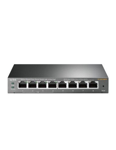 Easy Smart Switch 8 Porte Gigabit con 4 Porte PoE TL-SG108PE