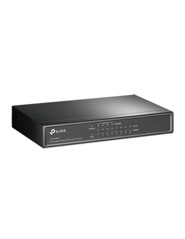 Desktop switch 8 porte gigabit 4 porte PoE 55W TL-SG1008P 