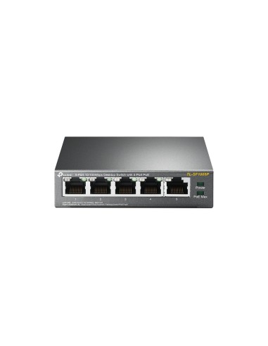 Switch desktop 5 porte 10/100Mbps 4 PoE TP Link TL-SF1005P 