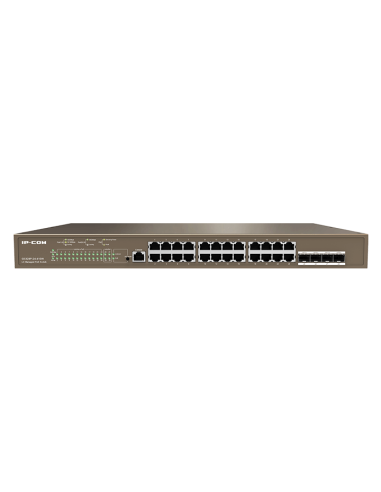 Switch PoE L3 Managed 24 porte Gbit + 4 SFP G5328P-24-410W IP-COM