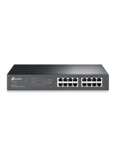 Switch 16 Porte Gbit 8 PoE 110W rack TP-Link TL-SG1016PE TP-Link