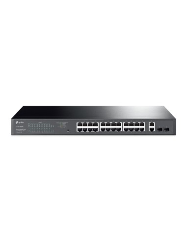 8-Port Gigabit Easy Smart PoE Switch with 24-Port PoE+