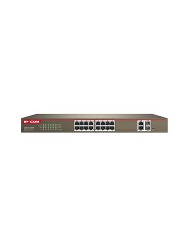 Switch managed 16 porte 100M+2 port Gigabit TP/SFP Combo PoE 