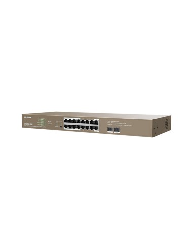 Switch Unmanaged 16GE+2 SFP a 16 porte 10/100/1000Mbps 