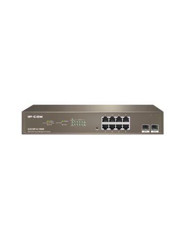 Switch PoE Cloud Managed 8GE+2SFP - IP-COM