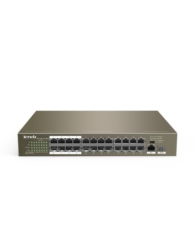 Tenda switch 24 ports PoE 10/100Mbps + 1 GE/SFP - Business