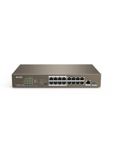 Tenda TEF1118P Switch 16-Ports PoE + 1 GE+1 SFP Unmanaged 