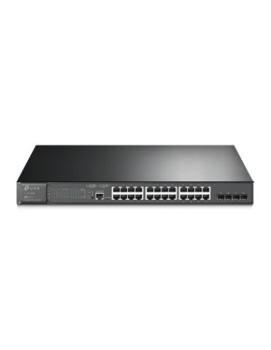 Switch 24 Porte Gigabit PoE+ e 4 Slot SFP Jetstream OmadaSDN TP-Link