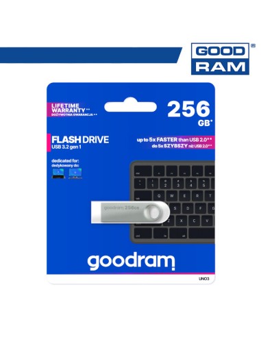 Pendrive GoodRAM 256GB UNO3 USB 3.2 - retail blister