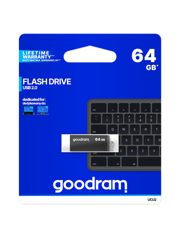 Pendrive GoodRAM 64GB UCU2 USB 2.0 - retail blister