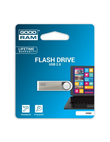 Pendrive GoodRAM 64GB UNN2 metal USB 2.0 - retail blister