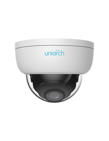 3MP Uniarch Minidome IPCamera, Ottica 4.0mm Ik10 con Audio