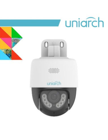 3MP Uniarch IPCamera, Pan Tilt, 360 gradi, 0.005 lux, Audio, Dual Light Uniarch