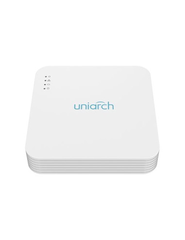 NVR Uniarch 4 Canali 2 Megapixel, 4 Porte PoE