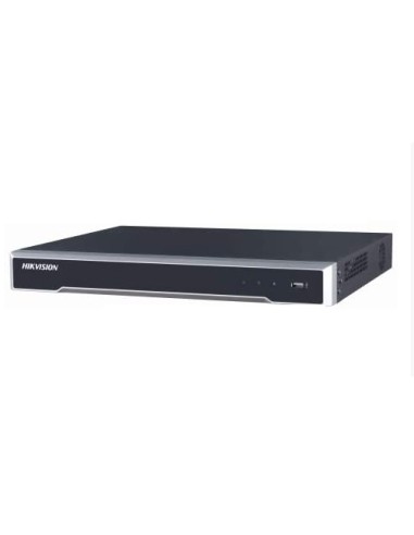 NVR Hikvision 16 canali PoE 4K, 16 Porte PoE, 2 SATA SLOT