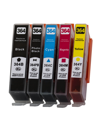 Cartuccia compatibile HP 364 XL Nero Photo compatibile