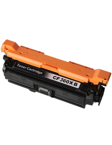 Toner compatibile HP CF 360 X CRG 040 - BK