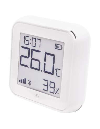 Shelly Sensore Temperat&Umid Wi-Fi + Bluet con display Gen3 Bianco