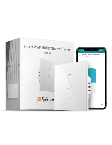 Meross Pulsante Smart Wi-Fi a muro per tapparelle - 220V - Apple HomeKit