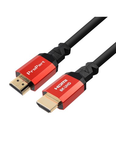 Cavo HDMI 2.1 HighSpeed 8K 3D con Ether.2m SP-SP Ner BLISTER PROPART