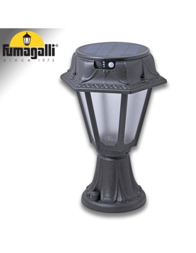 Lampioncino solare da giardino MIZAR/ROSETTA con sensore PIR - 3 mod. di funzion