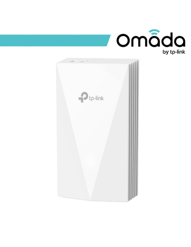 Omada Access Point Wall-Plate Wi-Fi 6 AX3000 - EAP655-Wall