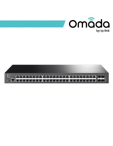 Omada Switch Managed L2+ con 48 Porte Gigabit e 4 Slot SFP+ - SG3452X